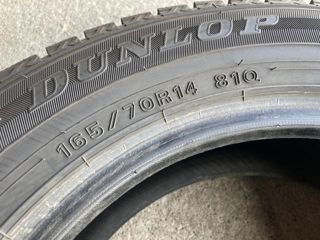 DUNLOP WM02 165/70R14 4本