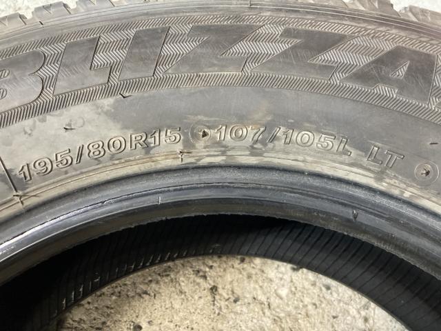 BS VL1 195/80R15 107/105L LT 4本