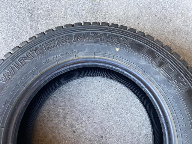 DUNLOP WINTER MAXX LT03 205/75R16 113/111L LT 6本