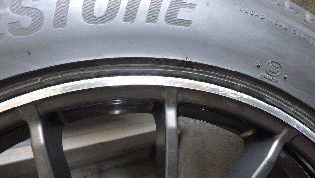 レアマイスターLM-5 20x9.5J 5-114.3 ET45 ALENZA S001 235/55R20　4本セット