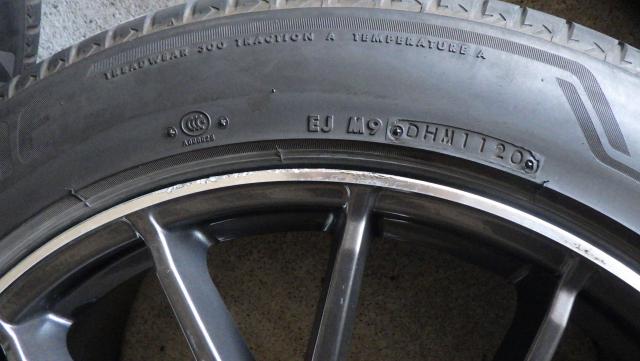 レアマイスターLM-5 20x9.5J 5-114.3 ET45 ALENZA S001 235/55R20　4本セット