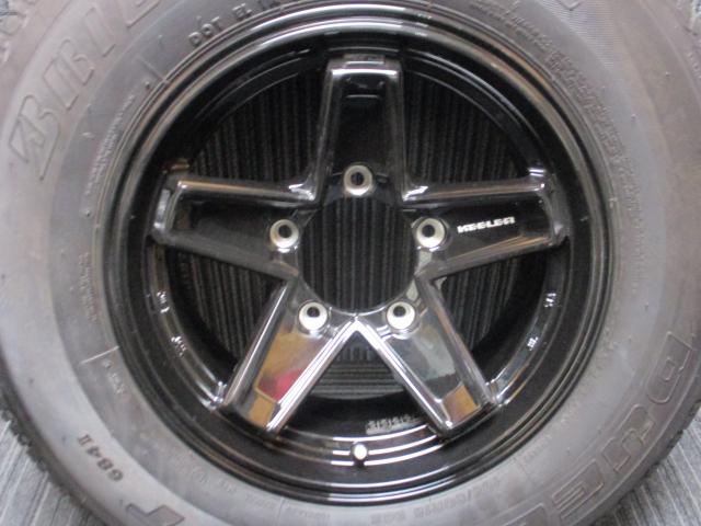 ウェッズ　キーラー　タクティクス　15×6J（0）5H-139.7/　195/80R15（ブリヂストン　デューラーH/T　684Ⅱ）