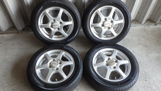 M.SPIRITS 13x4.00B 100/4H ET46 2021年製PRACTIVA 155/65R13 73S 070520