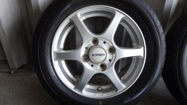M.SPIRITS 13x4.00B 100/4H ET46 2021年製PRACTIVA 155/65R13 73S 070520