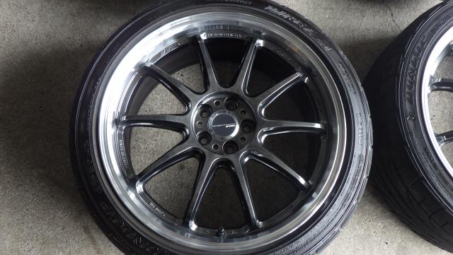 WORK EMOTION ZR10 18x7.5J 100-5H ET47 DIREZZA 225/40R18 88W ４本セット 070524