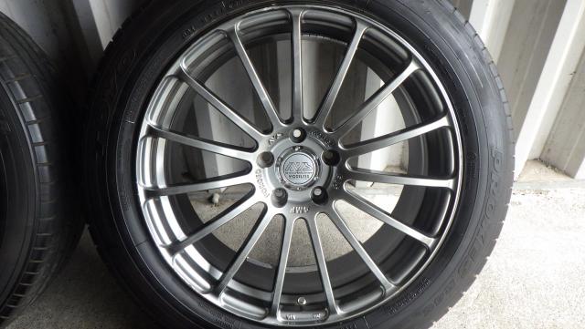 鍛造（FORGED）ヨコハマMODEL F15 19x8.5J +45 114.3-5H PROXES R46 225/55R19 ハリアーCX5 CRV