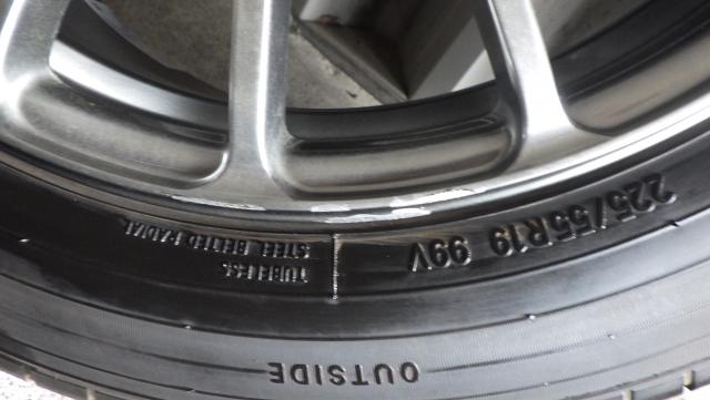 鍛造（FORGED）ヨコハマMODEL F15 19x8.5J +45 114.3-5H PROXES R46 225/55R19 ハリアーCX5 CRV