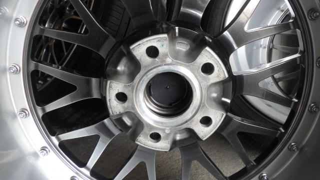 鍛造！美品！BBS LM (LM080)18x8J 5-114.3 ET40 ADVAN dB V553 235/45R18 2024年製9分山 4本セット