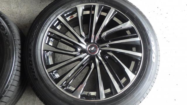 WEDS レオニスFS(PBMC)　19x8J +43 114.3-5H PROXES R46A 225/55R19 99V ハリアーCX5 CRV