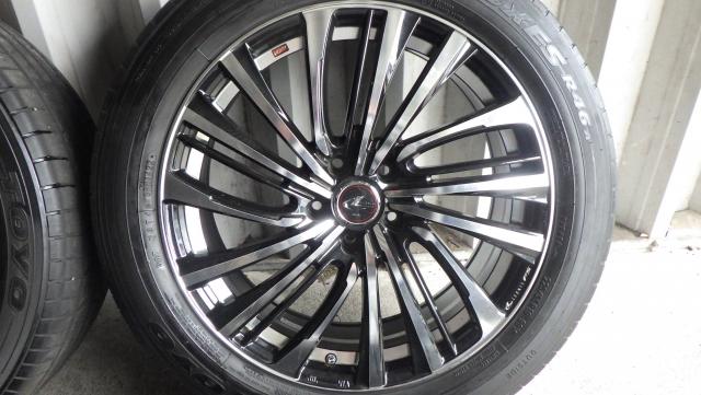 WEDS レオニスFS(PBMC)　19x8J +43 114.3-5H PROXES R46A 225/55R19 99V ハリアーCX5 CRV