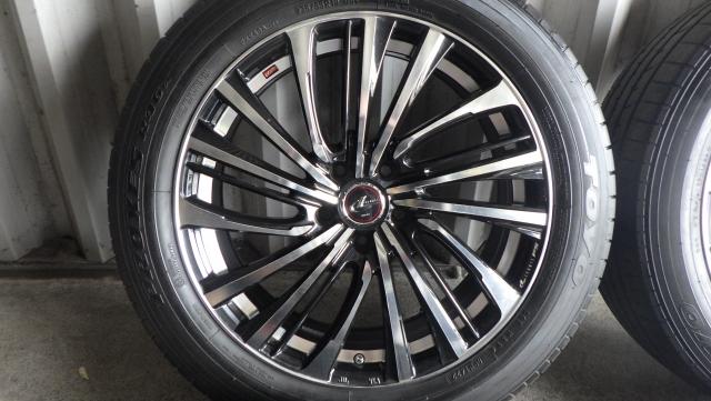 WEDS レオニスFS(PBMC)　19x8J +43 114.3-5H PROXES R46A 225/55R19 99V ハリアーCX5 CRV