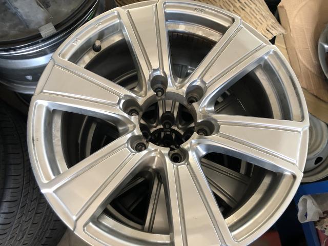 社外アルミホイール MID 17×7.5J 6H 139.7PCD＋25 4本