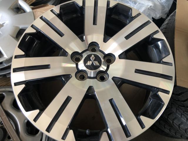 三菱純正 デリカ 18×7J 5H 114.3PCD＋38 4本