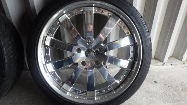 24×10.5J 5H/150 52 鍛造WORK Equip(エクイップ）24x10.5J ET52 5H-150 ヨコハマ PARADA Spec-X 295/35R24 110V ４本セット ランクル等