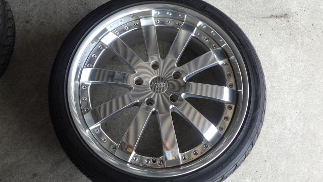 24×10.5J 5H/150 52 鍛造WORK Equip(エクイップ）24x10.5J ET52 5H-150 ヨコハマ PARADA Spec-X 295/35R24 110V ４本セット ランクル等