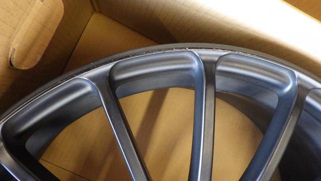 鍛造（FORGED）ヨコハマMODEL F15 19x8.5J +45 114.3-5H マッドブラック4本セット