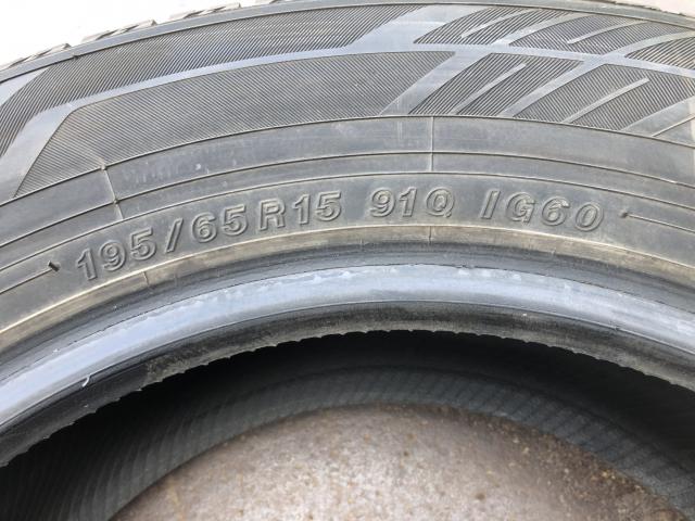 YOKOHAMA iG60 195/65R15 4本