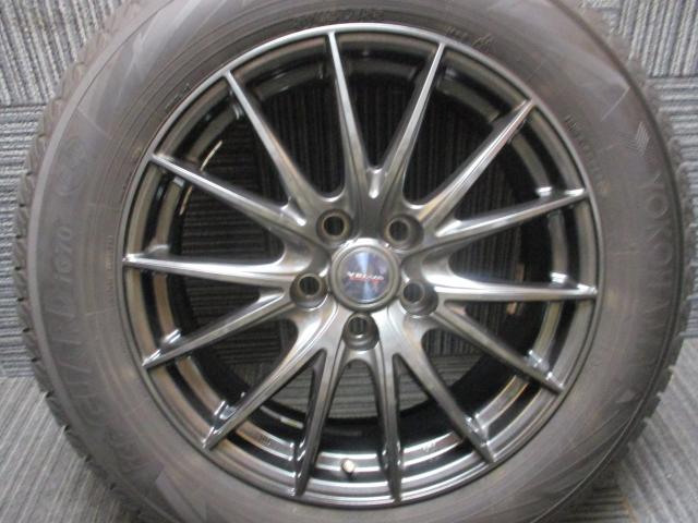 ウェッズ　ヴェルバ　スポルトⅡ　18×7J（+39）5H-120/　225/60R18（ヨコハマ　アイスガード　IG70）タイヤバリ山　2023年製造　40アルファード　ヴェルファイア　トヨタ純正平座ナット