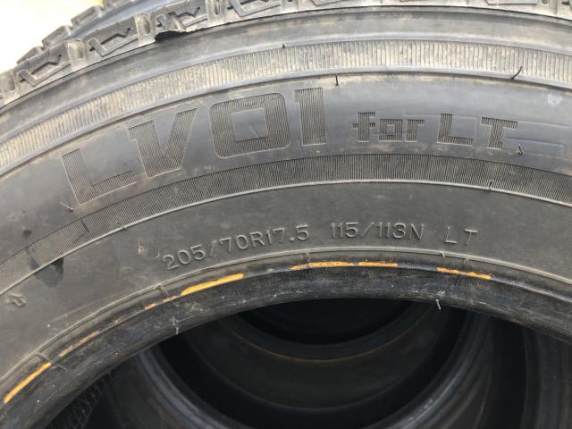 DUNLOP WINTER MAXX LV01 205/70R17.5 115/113N LT 6本
