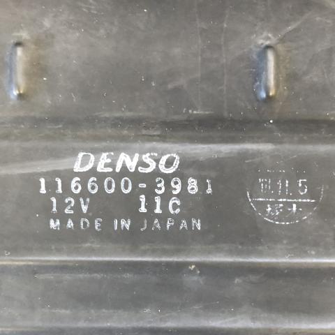 ☆☆　美品！ DENSO デンソー ヒーター　116600-398　12V　11C ☆☆ ステー付！ 中古 作動確認済