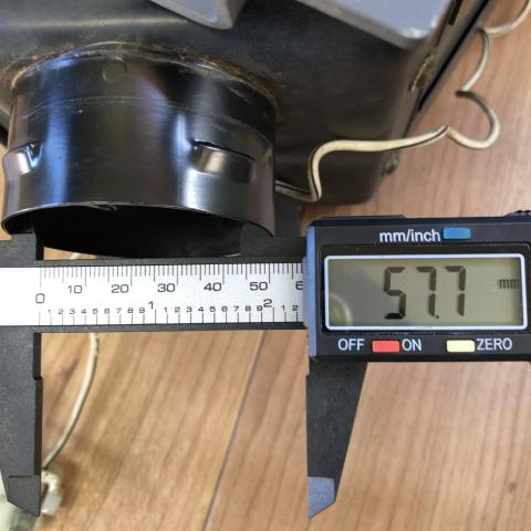 ☆☆　美品！ DENSO デンソー ヒーター　116600-398　12V　11C ☆☆ ステー付！ 中古 作動確認済