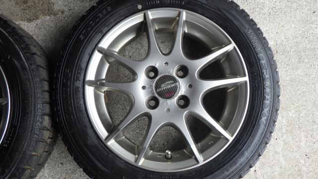 14×4.5J /100 43 軽自動車用スタッドレスセット  シュナイダー14x4.5J ウインターMAXX WM02 155/65R14