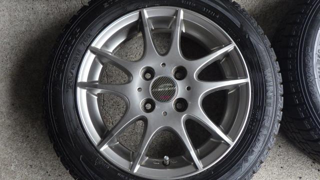 14×4.5J /100 43 軽自動車用スタッドレスセット  シュナイダー14x4.5J ウインターMAXX WM02 155/65R14