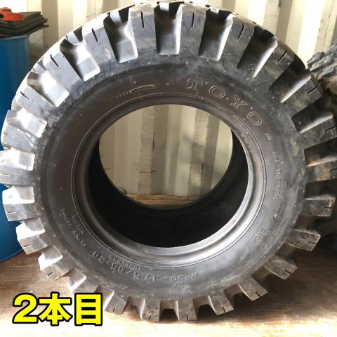 スパイク付！　TOYO 17.5 65-20　スノータイヤ　2本（00474）