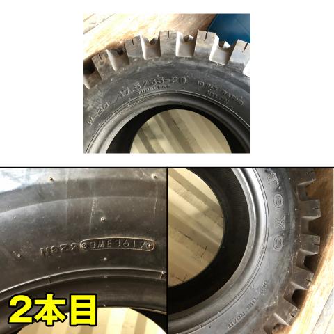 スパイク付！　TOYO 17.5 65-20　スノータイヤ　2本（00474）