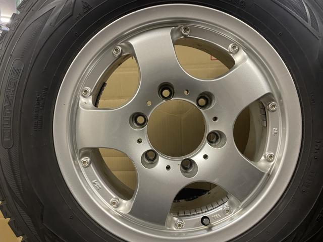 215-70R15、スタッドレスアルミ4本セット