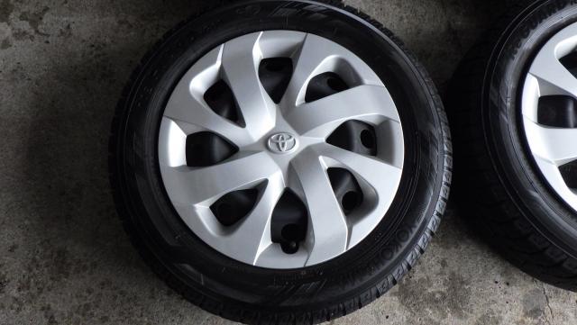 シエンタ純正スチールホイール 15x5.5 5H100 +39　ヨコハマアイスガードIG60 185/60R15 84Q中古４本