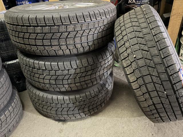 16×6.5JJ 5H/114.3 38 アルミホイール&スタッドレス