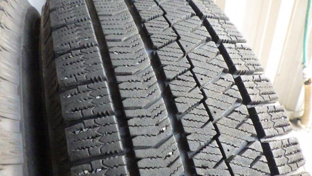 2019年製 8分山前後 ブリヂストン ブリザックVRX2 195/65R15 91Q 中古４本セット195/65R15 