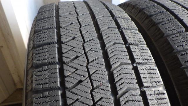 2019年製 8分山前後 ブリヂストン ブリザックVRX2 195/65R15 91Q 中古４本セット195/65R15 