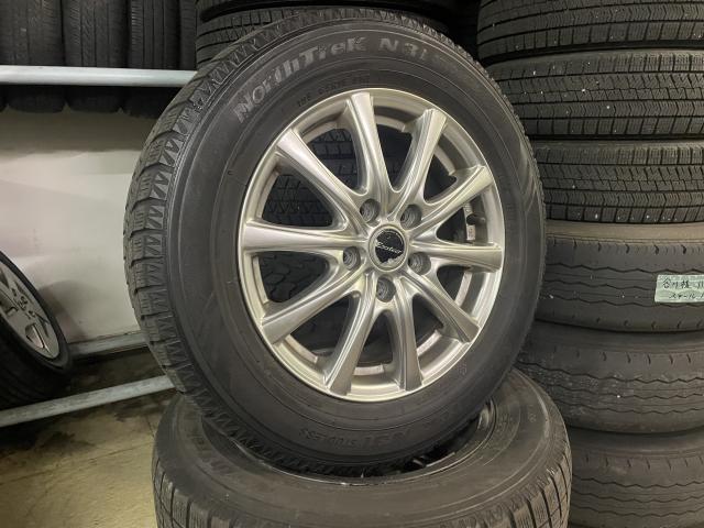 195-65Ｒ15 スタッドレス社外AW4本セット