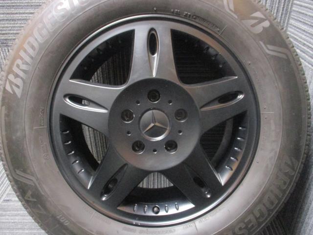 メルセデスベンツ純正　W463　Gクラス　18×7.5J（+63）5H-130　ブラック　塗装済み