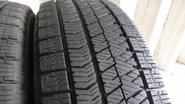 175/65R15 2022年製8分山前後 ブリヂストン ブリザックVRX2 175/65R15 84Q 中古４本セット