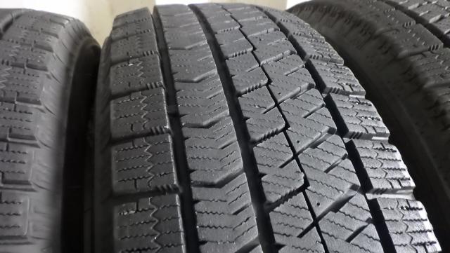 175/65R15 2022年製8分山前後 ブリヂストン ブリザックVRX2 175/65R15 84Q 中古４本セット