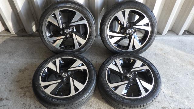 15×4.5J /100 46 ニッサン デイズ 純正 15x4.5J ET+46 PCD100 ダンロップ エナセーブ EC300+ 165/55R15