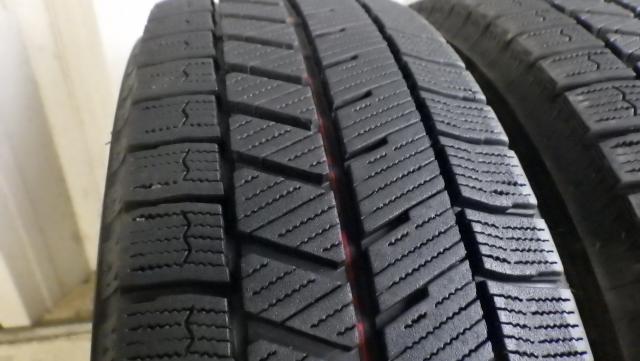155/65R14 2021年製9分山前後 ＢＳ ブリヂストン ブリザック VRX3 155/65R14 75Q 4本セット