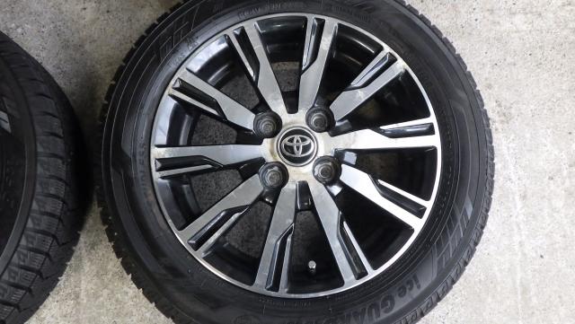 14×4.5J 4H/100 45 2022年製ヨコハマアイスガード６ IG60 155/65R14 75Q ピクシス？純正アルミ 14x 4.5J ＋45 100 4H タントカスタムにも