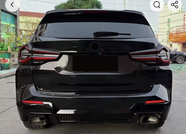 bmw x3 g01 リアバンパーディフューザースプリッター