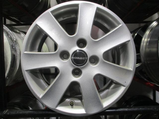BORBET　14×6J（+38）4H-98　フィアット　アバルト