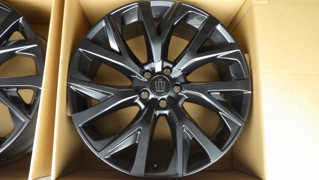 新車外し クラウンエステート 純正 21インチ 8.5J +35 PCD114.3 5H 4本セット 080227