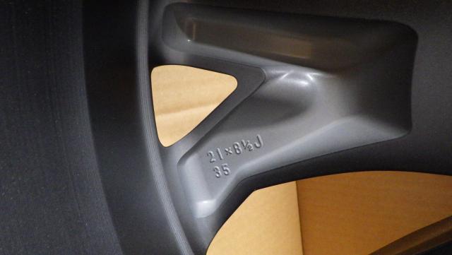 新車外し クラウンエステート 純正 21インチ 8.5J +35 PCD114.3 5H 4本セット 080227