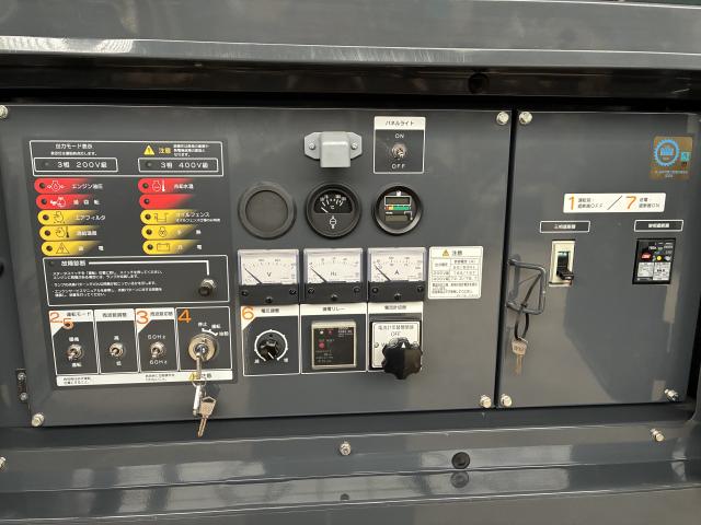 北越工業　新古品発電機　稼働時間1.3時間