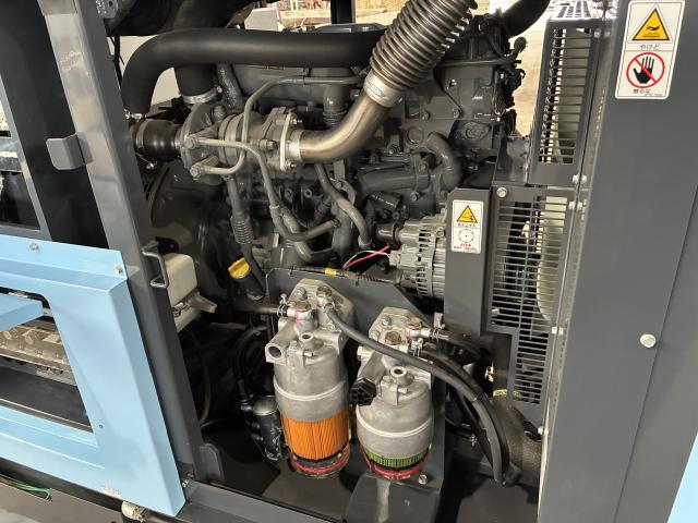 北越工業　新古品発電機　稼働時間1.3時間