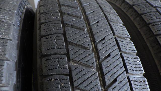 2022年製ブリヂストンブリザックVRX3 145/80R13 75Q WEDS JOKER 13x4.00B ET45 中古４本セット 080414