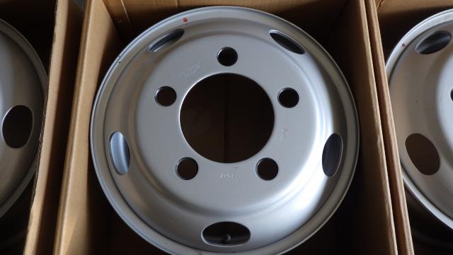 新車外し いすゞエルフ純正 16x5.5J 116.5-8TC PCD203.2mm TOPY６本セット　080416