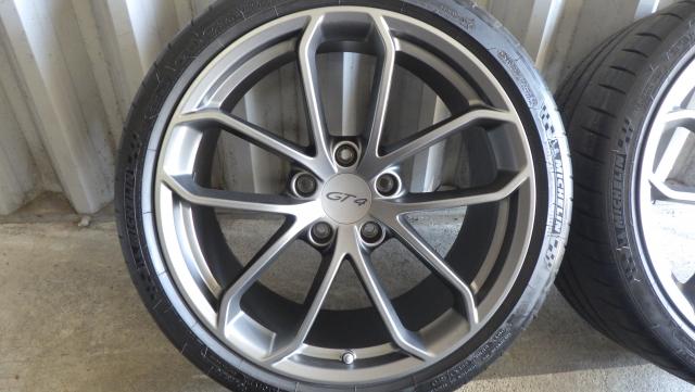 ポルシェ 718 ケイマンGT4外し 20インチ pilot sport cup2 245/35~295/30R20